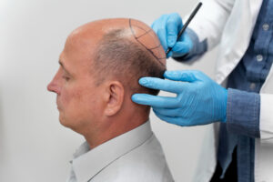 male hair transplant